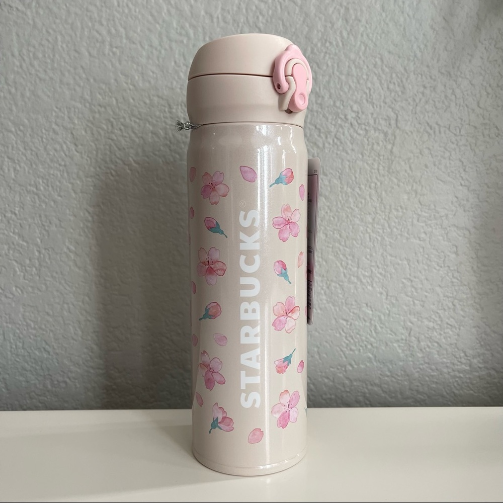 Starbucks Sakura 2021 *Limited Edition* Aerial stainless steel bottle (Japan)